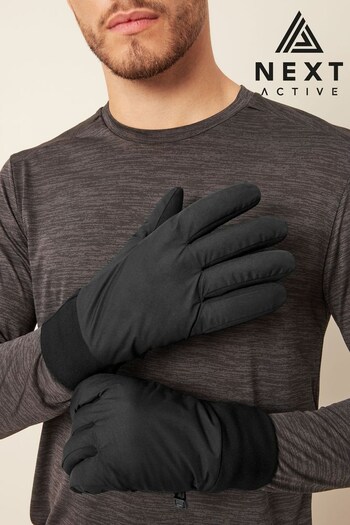 Black Lightweight Active Gloves (935599) | £22
