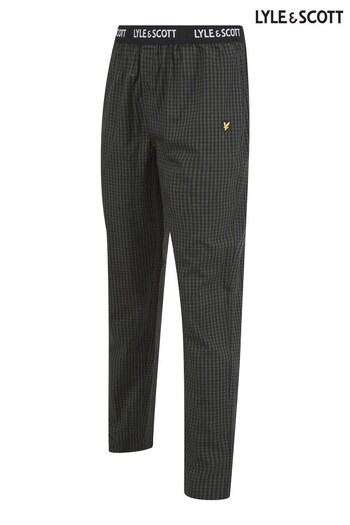 Lyle and Scott Stuart Black Lounge Trousers pasform (935766) | £15.50