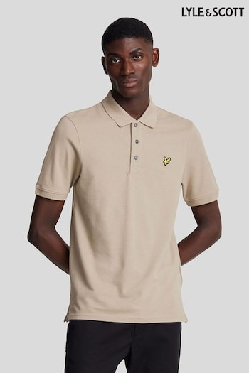 Lyle & Scott Natural Big Polo Shirt (936118) | £55