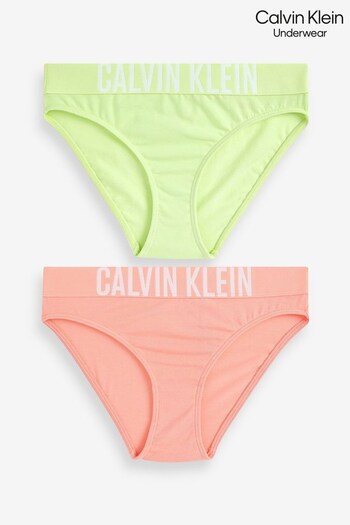 Calvin gold Klein Girls Green Intense Power Bikini 2 Pack (936897) | £23