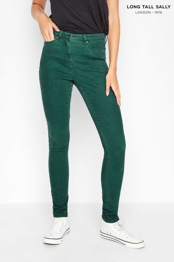 Long Tall Sally Green AVA Stretch Skinny Jeans (937643) | £34