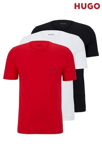 HUGO Regular Fit T-Shirt 3 Pack (938035) | £45