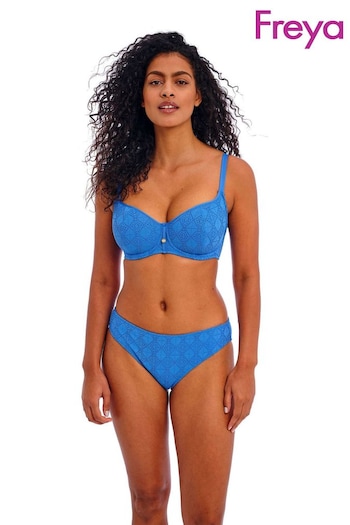 Freya Blue Atlantic Nomad Nights Underwire Sweetheart Bikini Top (938532) | £42