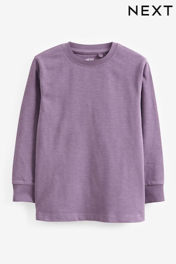 Purple Long Sleeve Cosy T-Shirt (3-16yrs) (938650) | £5 - £8.50
