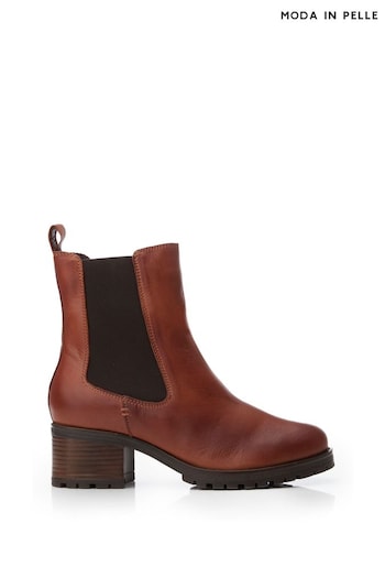 Moda in Pelle Brooklea Chunky Heel Chelsea Boots (938870) | £139