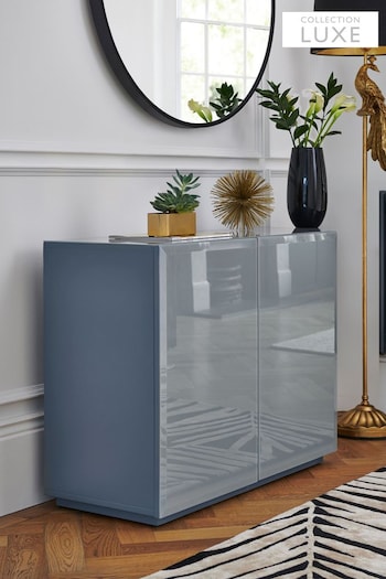 Grey Sloane Glass Collection Luxe Small Sideboard (938942) | £499