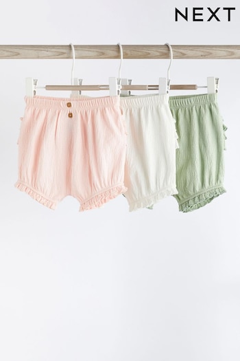 Pink Baby maxi Shorts 3 Pack (939246) | £13 - £15