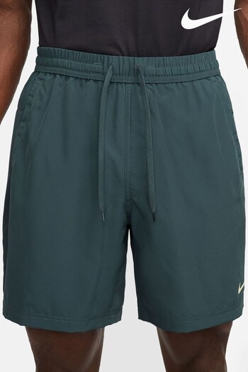 Nike Green Dri-FIT Form 7 Unlined Versatile Shorts Rayon (939569) | £38