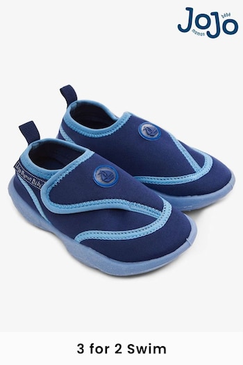 JoJo Maman Bébé Navy Beach & Swim Tommy Shoes (939689) | £14