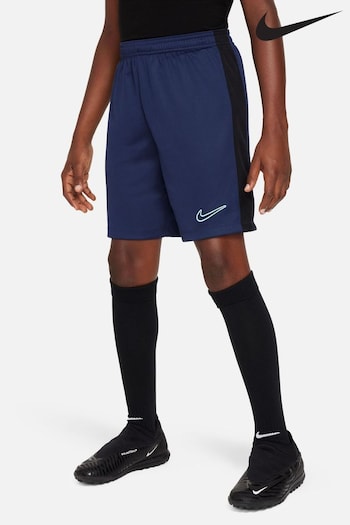 Nike Dark Navy Dri-FIT Academy Training Shorts zip (940177) | £17