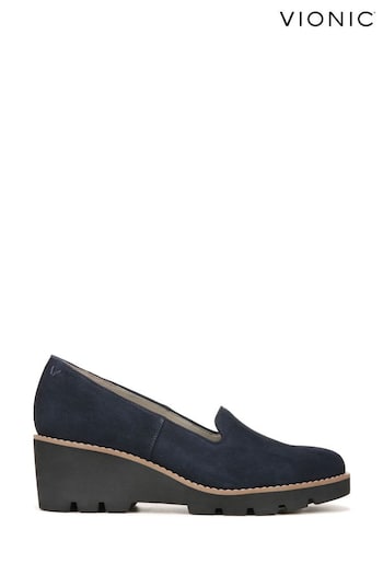 Vionic Willa Suede Slip-ons Wedges (940203) | £140