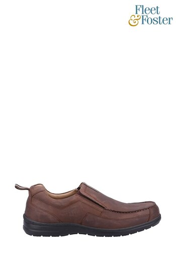 Fleet & Foster Paul Brown Shoes closer (940430) | £73