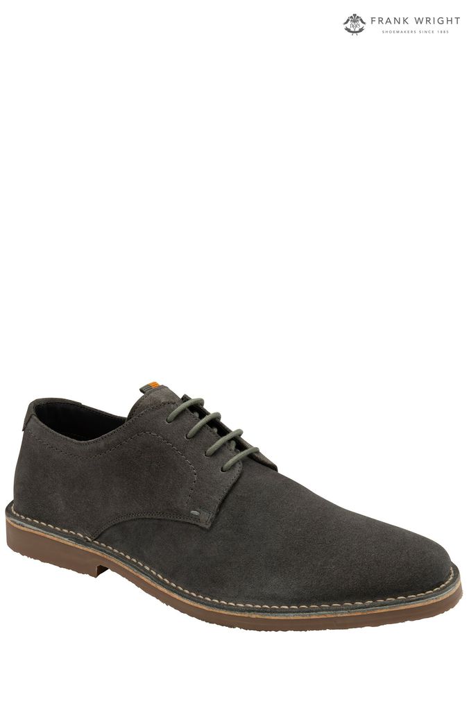Mens grey clearance leather shoes uk