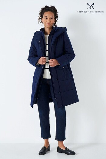 Crew Clothing Company Blue Casual Casual Coat (940484) | £169