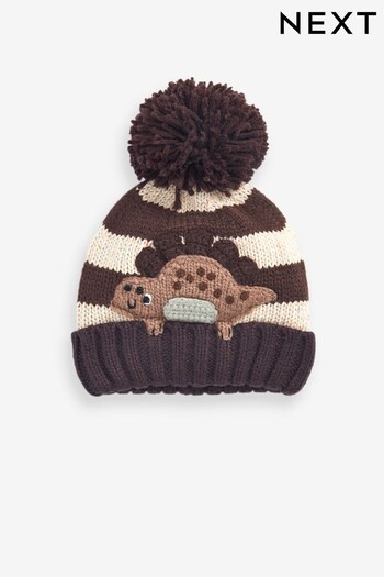 Mono Dinosaur Knitted Hat (3mths-10yrs) (940701) | £8 - £10