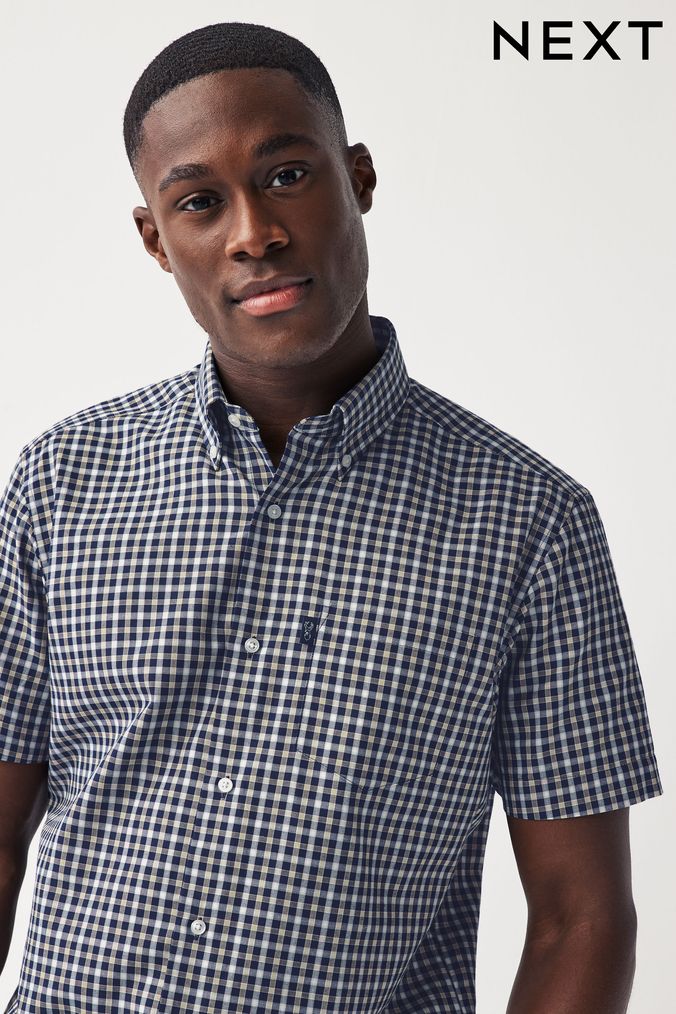 Checkered long sale sleeve shirt