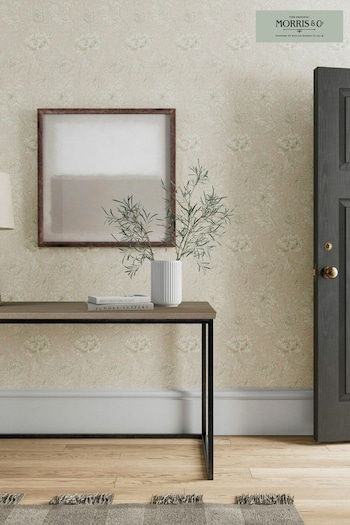 Morris & Co Pink Chrysanthemum Toile Wallpaper (942082) | £109