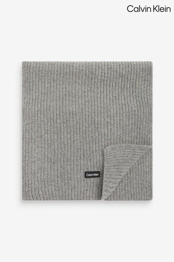 Calvin Klein Wool Knit Scarf (942203) | £70
