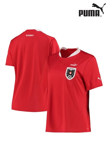 Puma Red Austria Home Shirt 2022 (942228) | £70