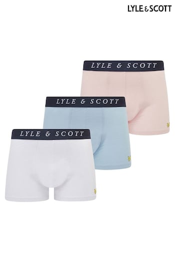Lyle & Scott Multi Underwear Trunks 3 Pack (943250) | £34
