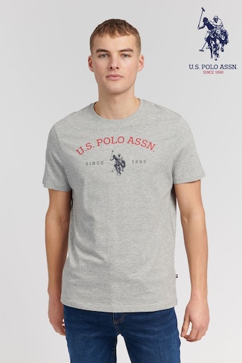 U.S. White Polo Assn. Graphic T-Shirt (943342) | £28