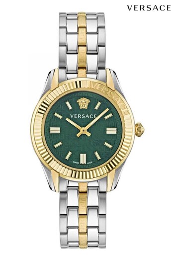 Versace Ladies Gold Tone Greca Time Lady Watch (943671) | £800