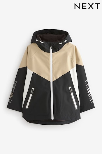 Neutral Waterproof Lined Anorak Jacket Smokdetail (3-16yrs) (943940) | £26 - £36