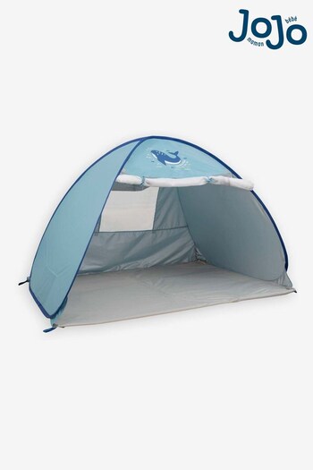 JoJo Maman Bébé Blue Infant Sized Sun Protection Tent with Mosquito Net (944185) | £45