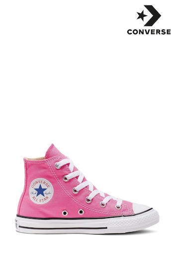 Converse Storm Pink Chuck Taylor High Top Infant Trainers (944415) | £40
