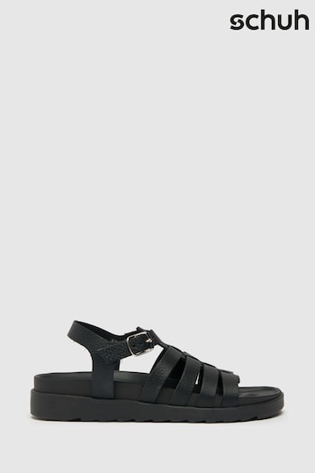 Schuh Tilly Chunky Fisherman Black downtown Sandals (944803) | £45