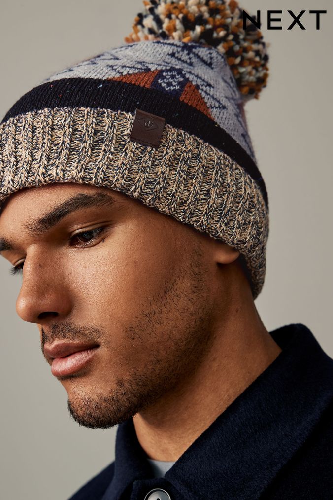 Next mens bobble hat best sale