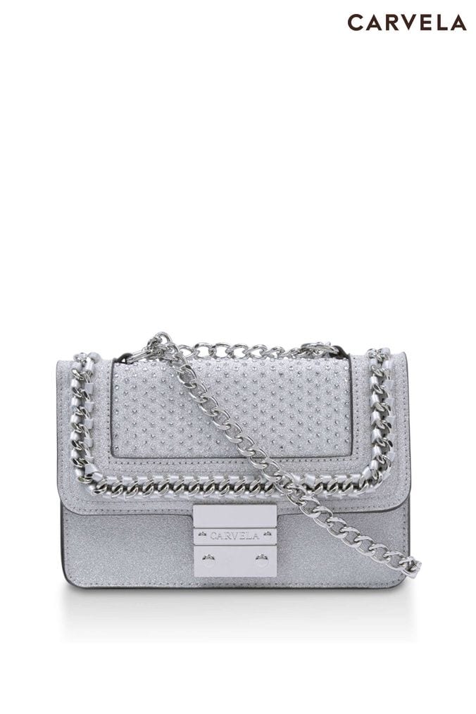 Buy Women s Carvela Silver Bags Online Next UK