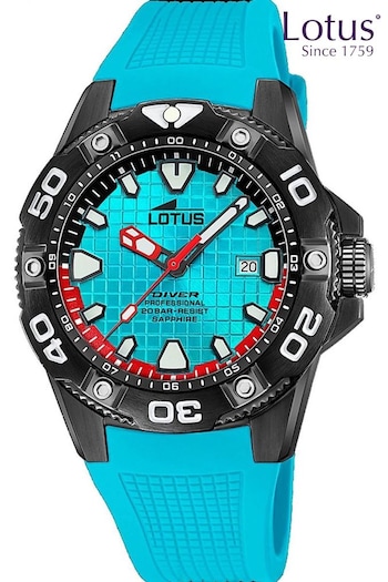 Lotus Gents Blue Diver Watch (945316) | £139