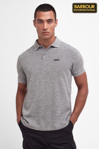 Barbour® International Grey Albert LAUREN Polo Shirt (945687) | £60