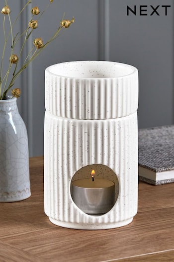 White Country Luxe Wax Melt Burner (946297) | £12