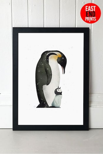East End Prints Black Penguin Print by Dieter Braun (946886) | £44.95 - £119.95