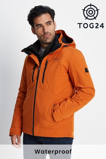 Tog 24 Mens Orange Denton Waterproof 3 in 1 Jacket (946974) | £160