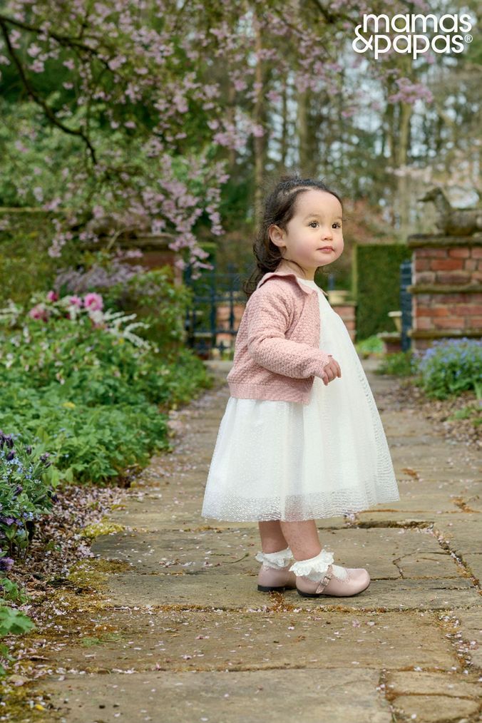 Mamas and papas lace dress sales