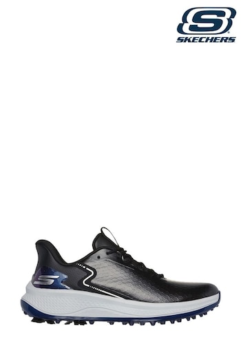 Skechers Shoe Black Grey Go Golf Blade GRIPFLEX Slip-In Trainers (947041) | £160