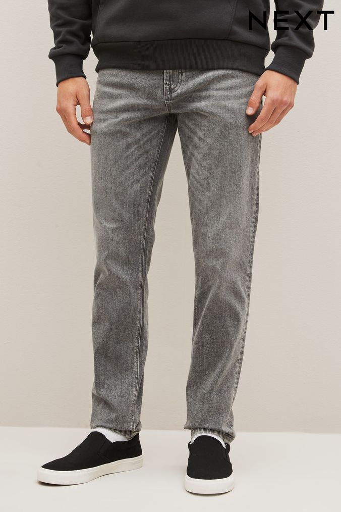 Next mens top grey jeans