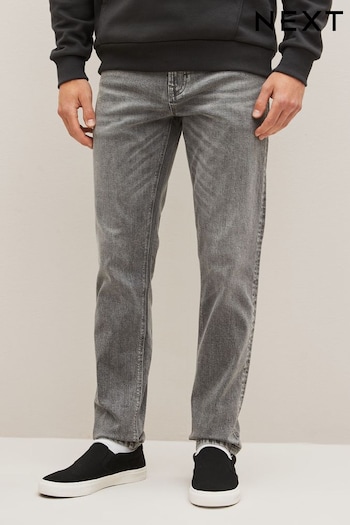 Washed Grey Slim Essential Stretch Jeans (947862) | £30