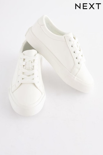 White Lace-Up Anderson Shoes (947883) | £20 - £30