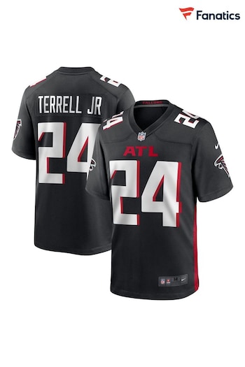 Atlanta Falcons Nike Home Game Jersey Black Terrell Youth