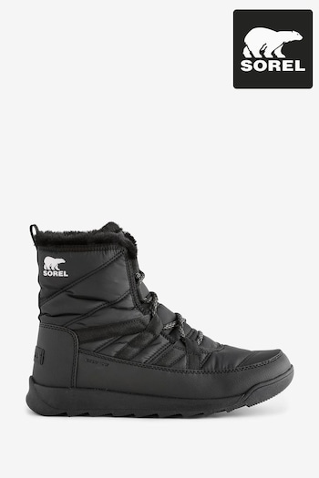 Sorel Whitney Plus Lace-Up Black Boots (948176) | £125