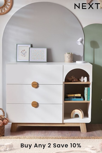 White Arches Junior Kids Multi Chest of Drawers (948228) | £399