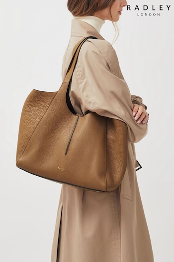 Radley London Hillgate Place Large Open Top Brown Tote Bag (948510) | £279
