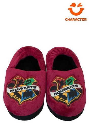Character Red Harry Potter Fleece Printed Slippers (948712) | £21