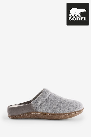 Sorel Grey Nakiska Scuff Slippers (948910) | £65