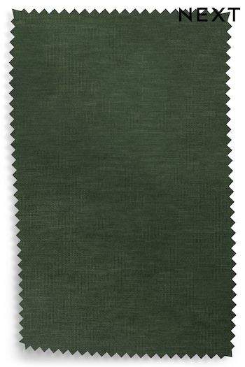 Fine Chenille Easy Clean Mid Khaki Fabric Swatch (949040) | £0