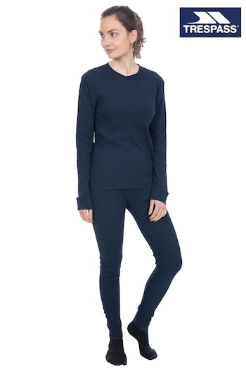 Trespass Blue Mystery Thermal Base Layer Set (949115) | £25